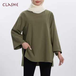 Olive Green Modest Tunic