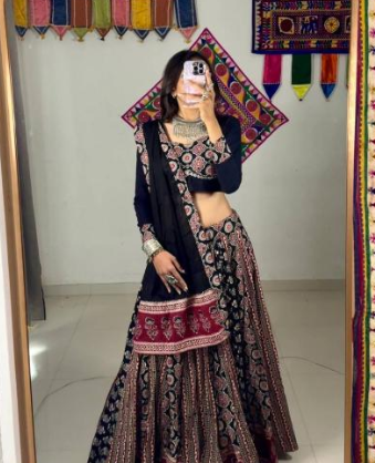 Traditional Printed Lehenga Choli