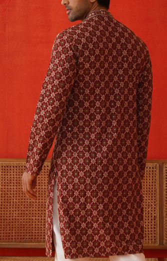 Men's Printed Kurta