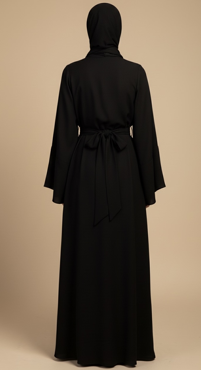 Elegant Cowl Abaya
