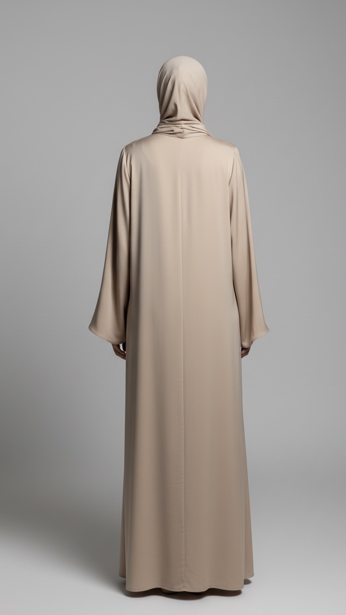 Double Ruffle Abaya