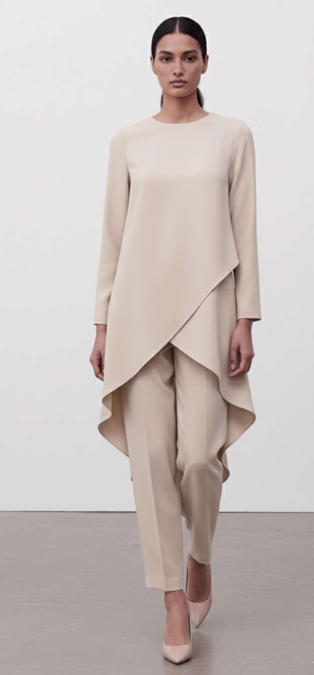 Pink asymmetric coord set