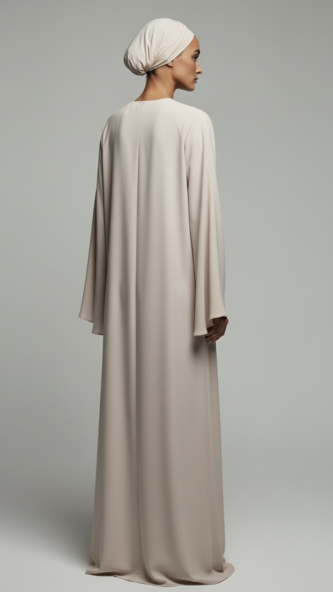 Ruffled Abaya