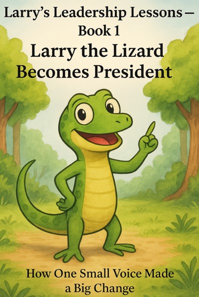 Larry the Lizard Becomes President: Proving Anyone Can Change the World Paperback