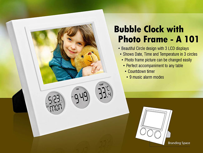 Photo Frame Digital Clock