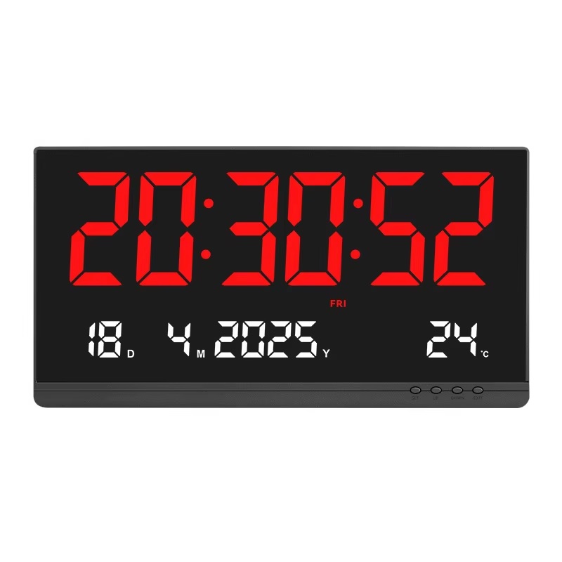 21 Inch Large Size Digital LED Wall Clock, JH8050