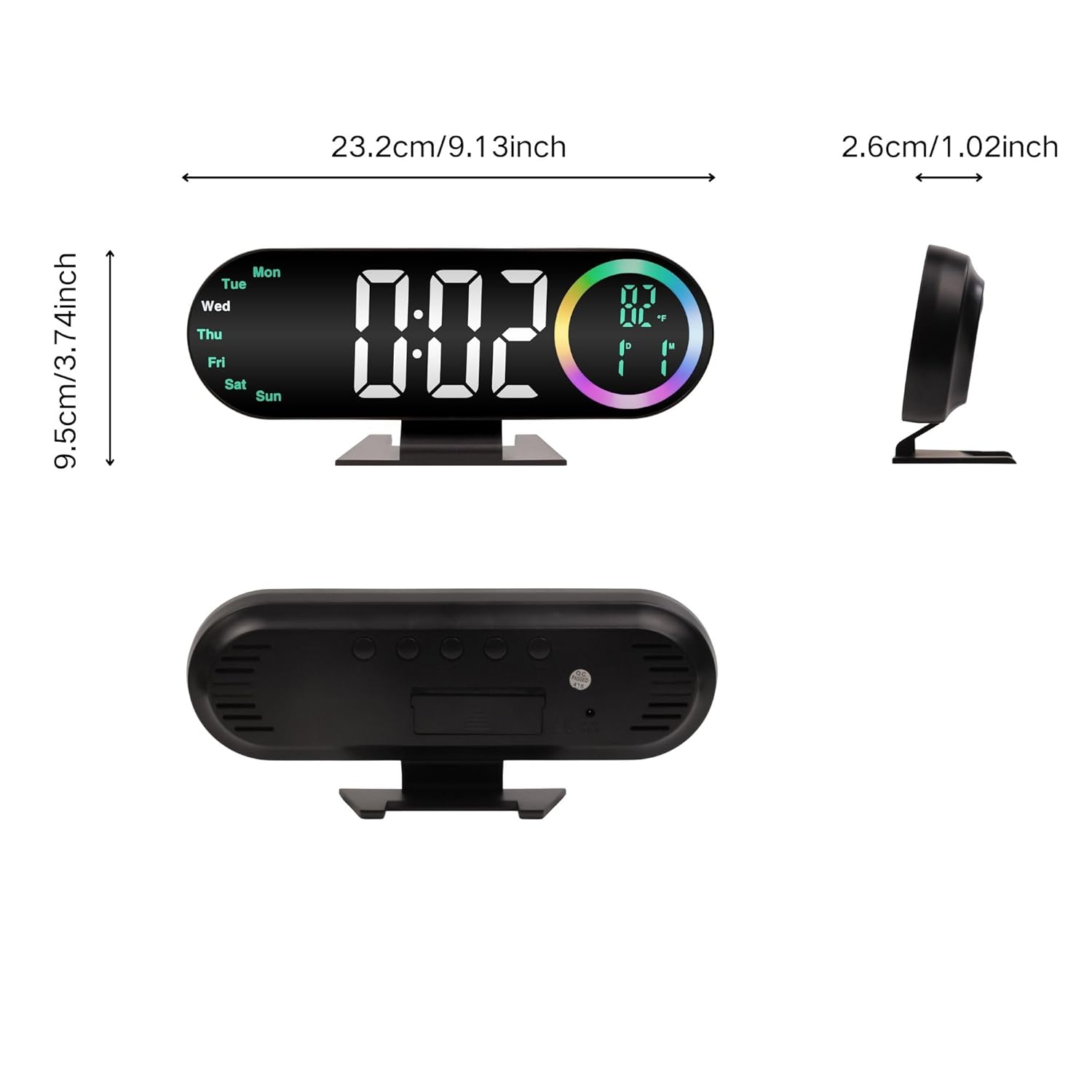 LED Desk Clock,  DS-3827L