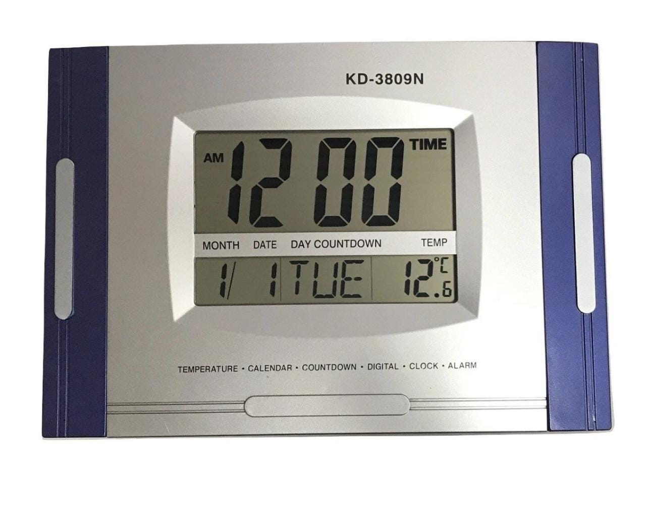 LCD Wall Clock with Stand