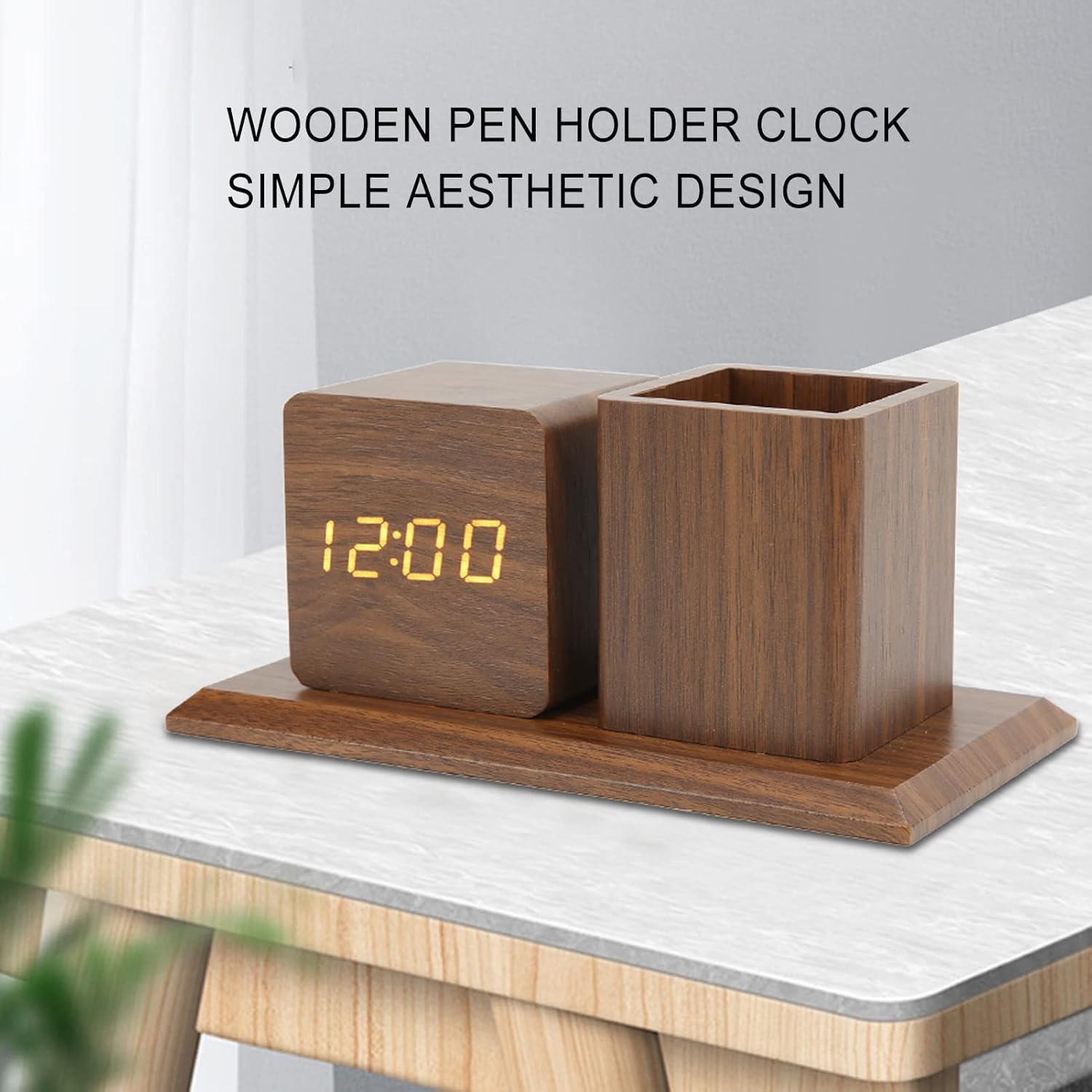 Wooden Desk Organizer, Pen Holder PH310