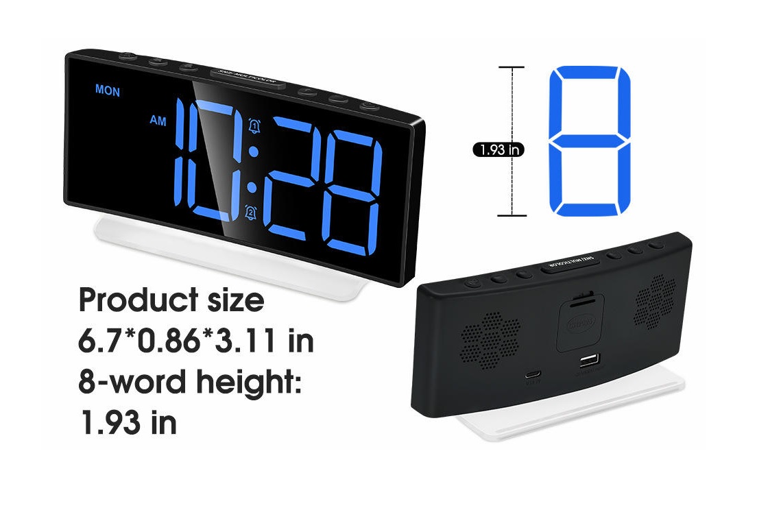 LED RGB Alarm Clock