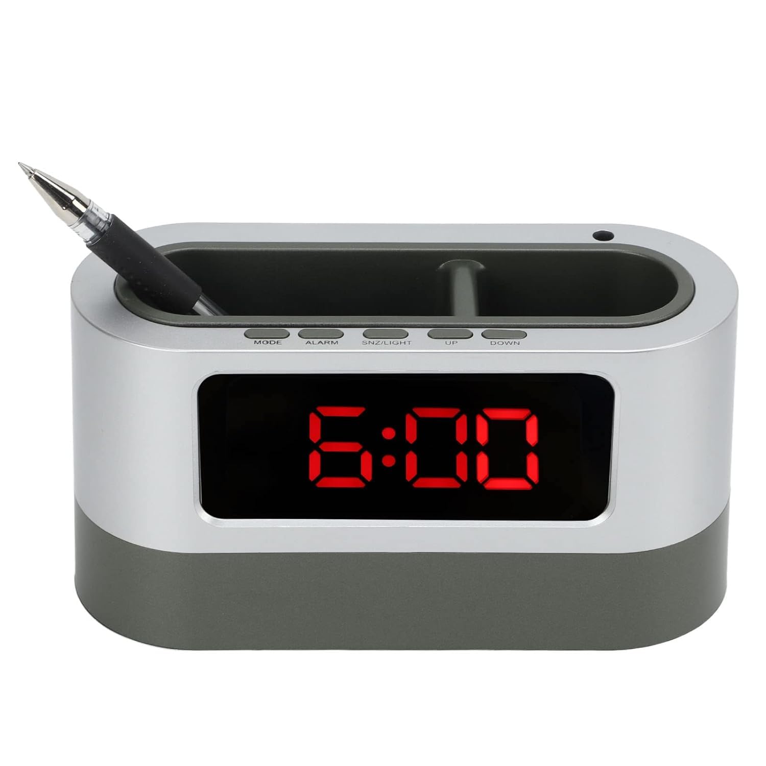 Pen Holder, With Clock, Desk Organizer PH663