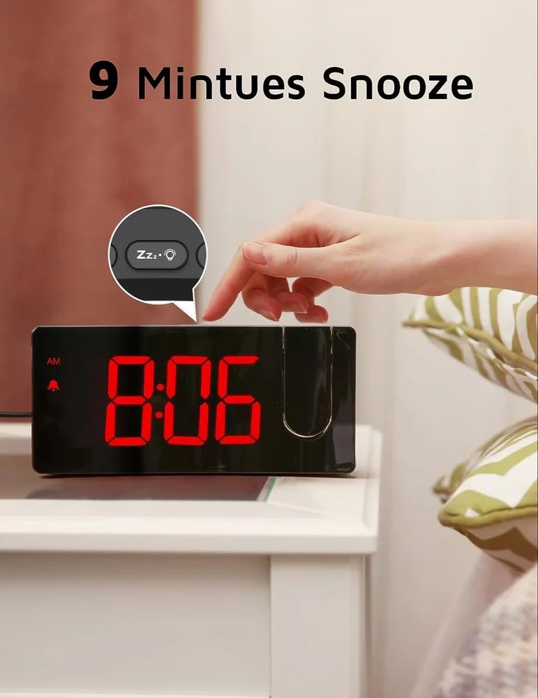 Digital Projection Alarm Clock