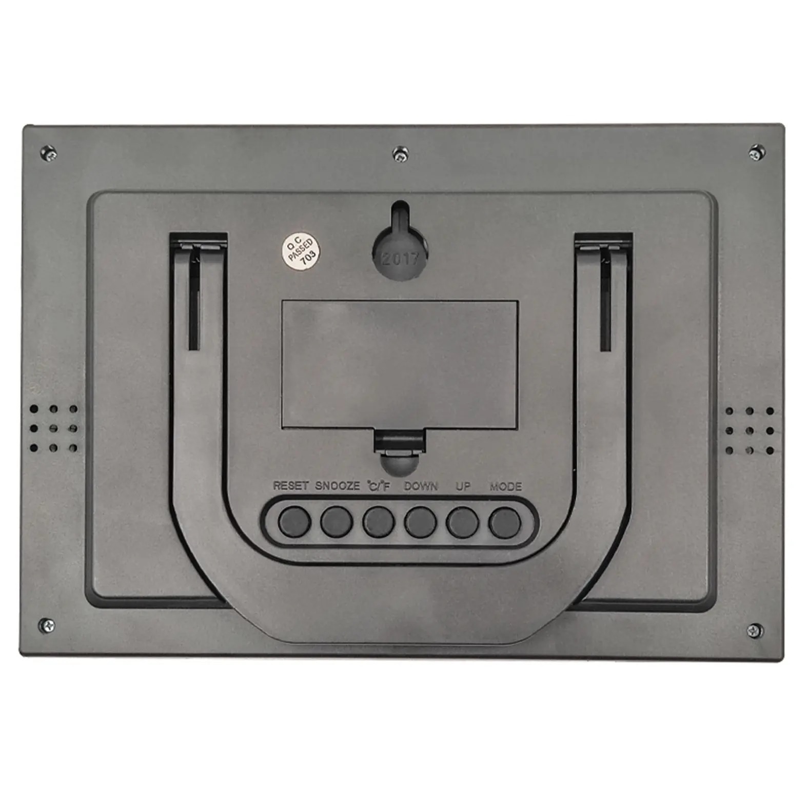 LCD Wall Clock with Stand