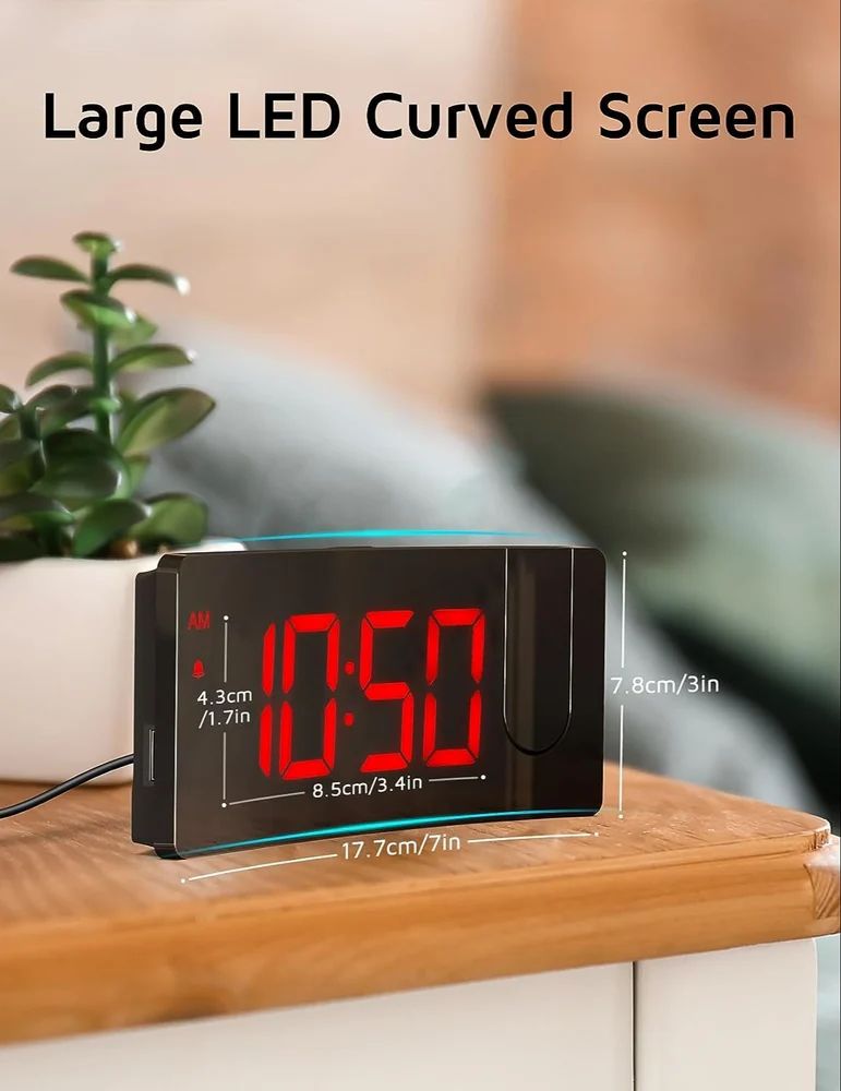 Digital Projection Alarm Clock
