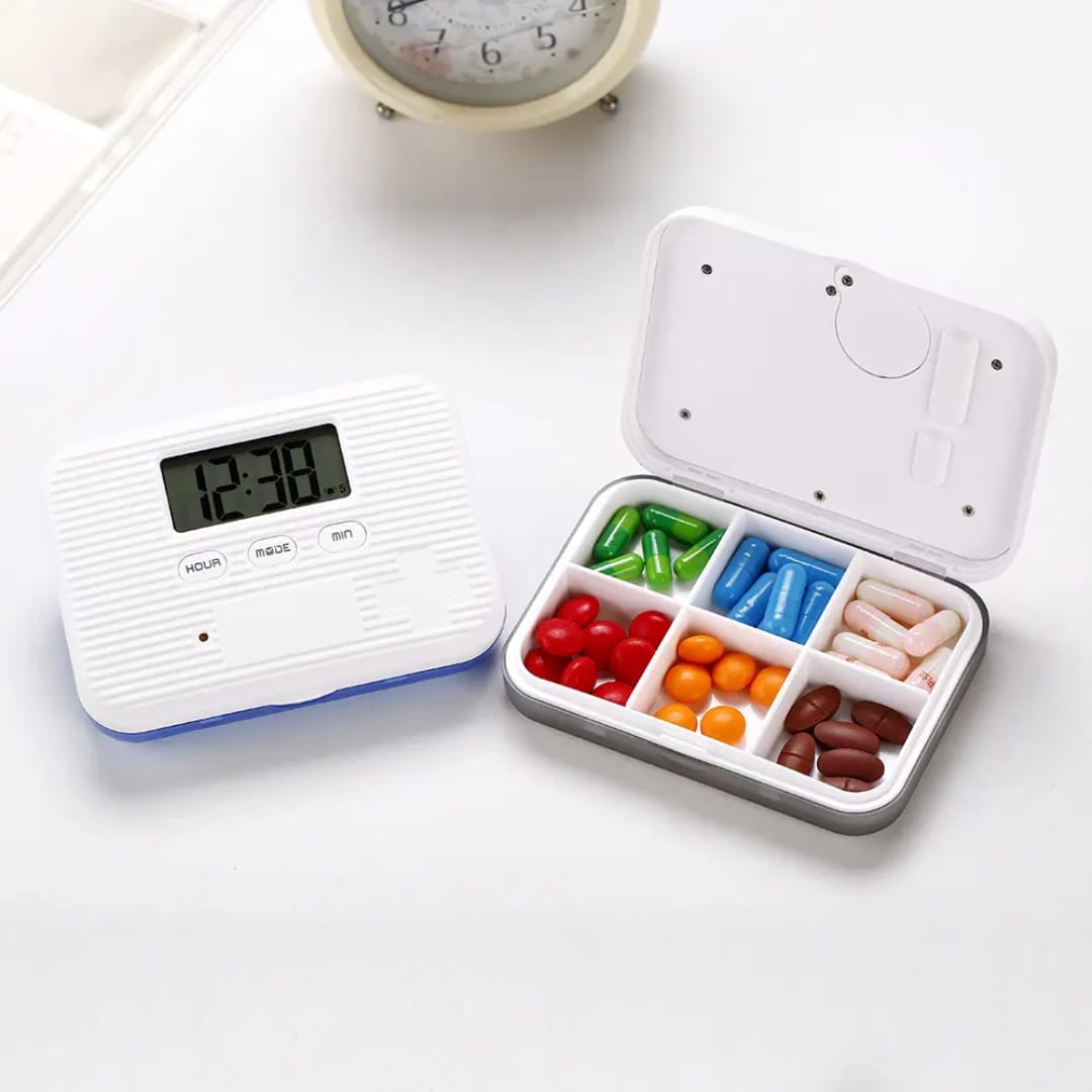 Pill Organizer with Digital Timer