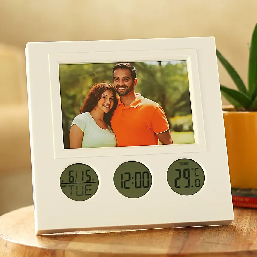 Photo Frame Digital Clock