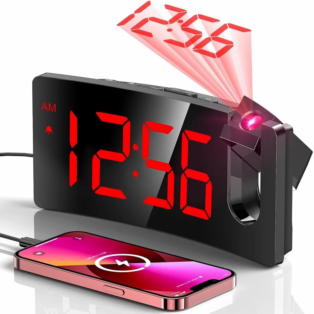 Digital Projection Alarm Clock