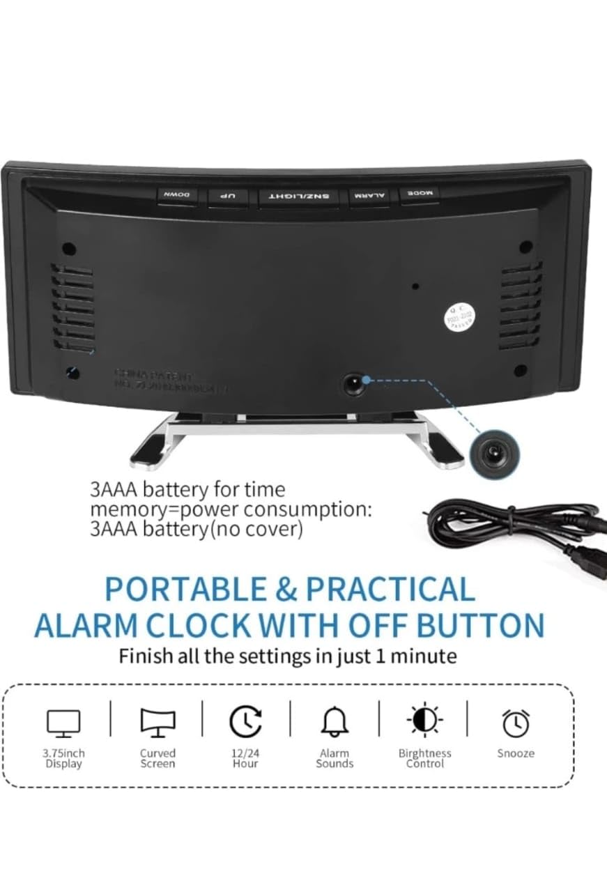 Rainbow LED Clock, DS-3811S
