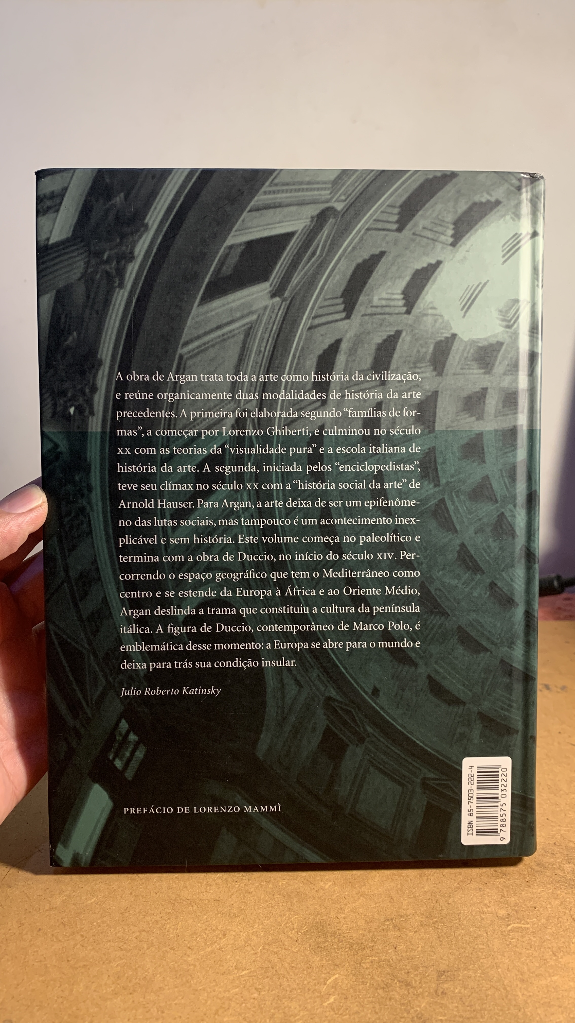 História da Arte Italiana - Volume 1