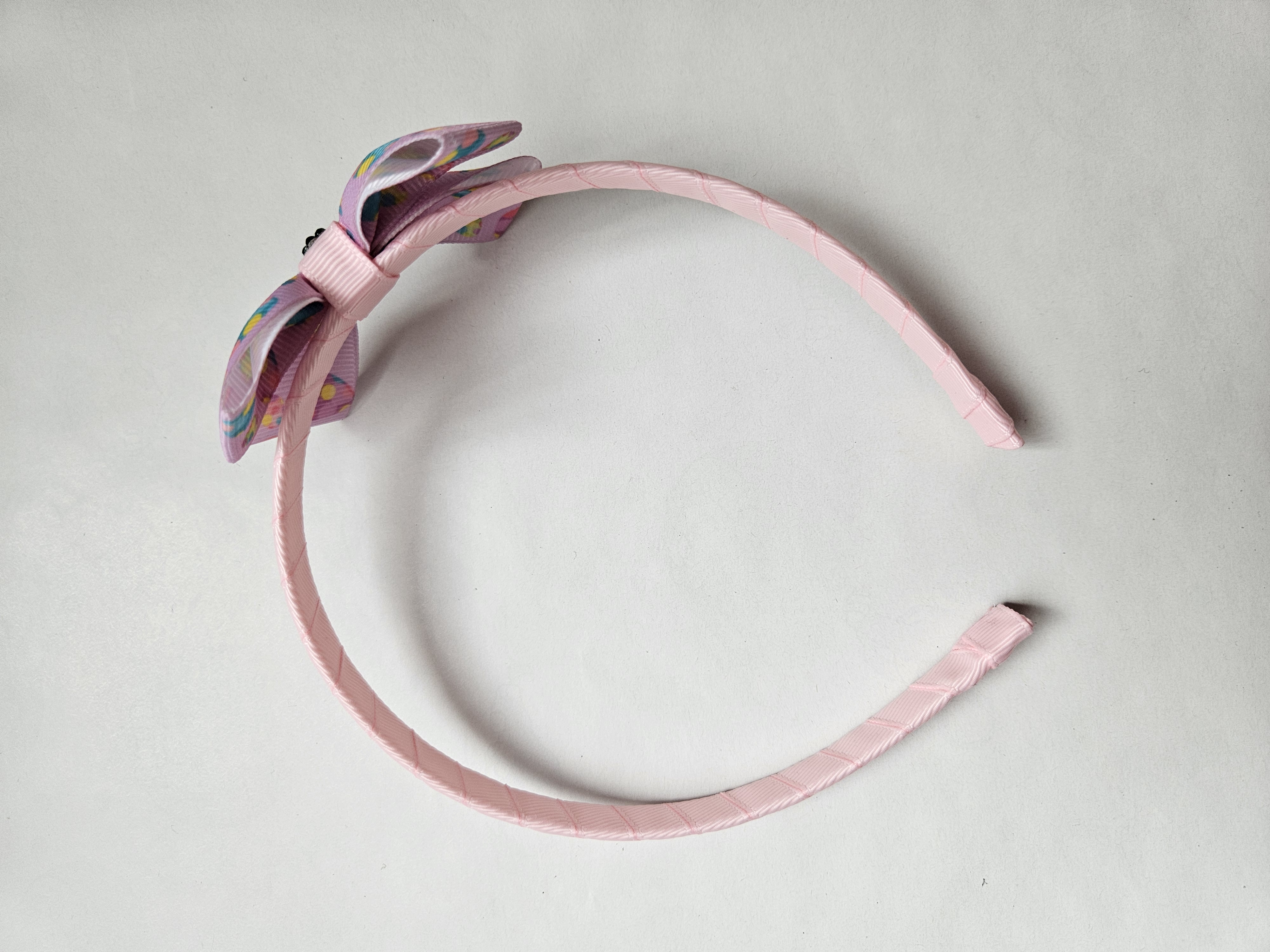 Handmade Pink Lilac Easter Egg Hairband 