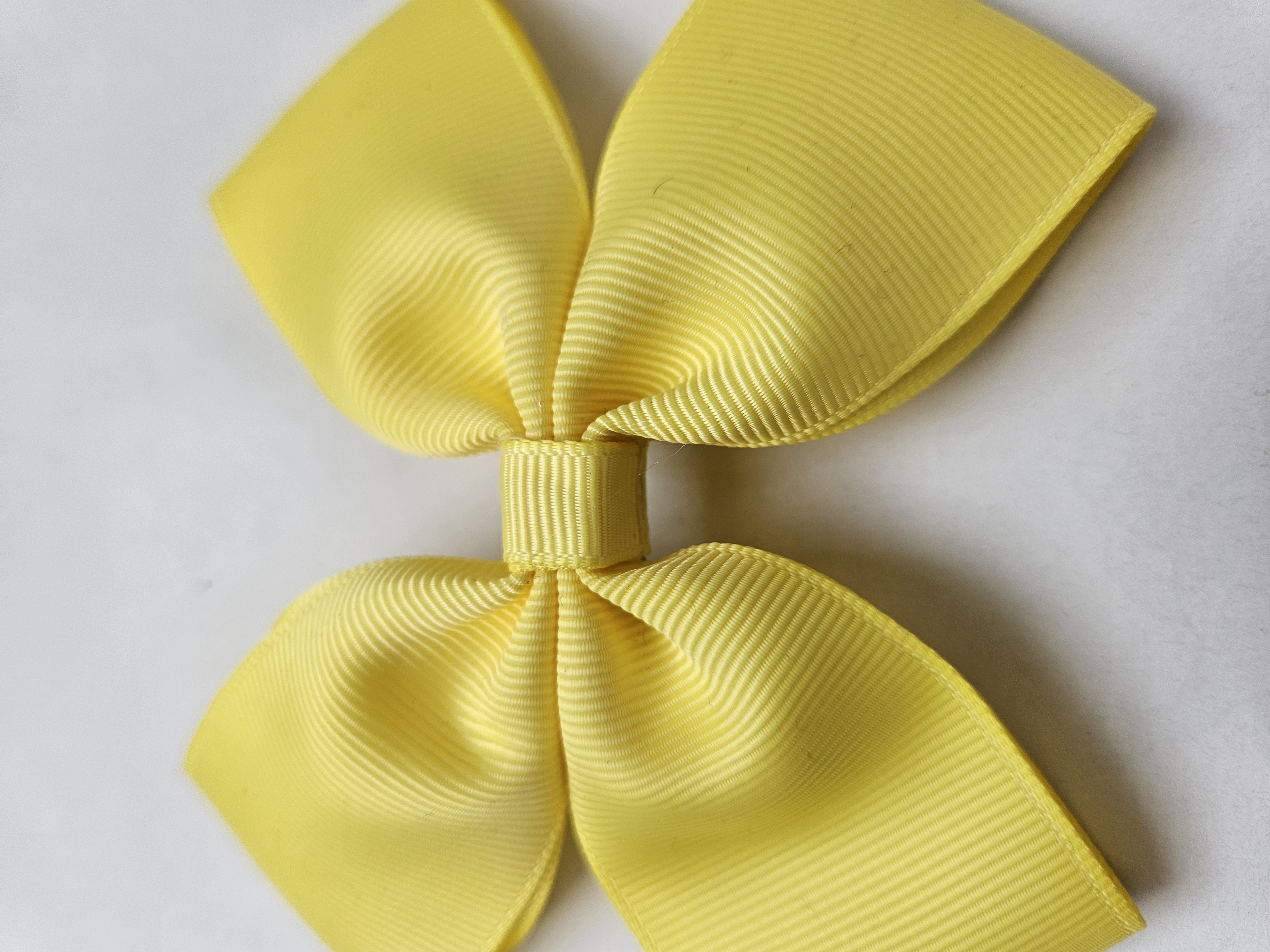 Handmade Single Colour Grosgrain Bow