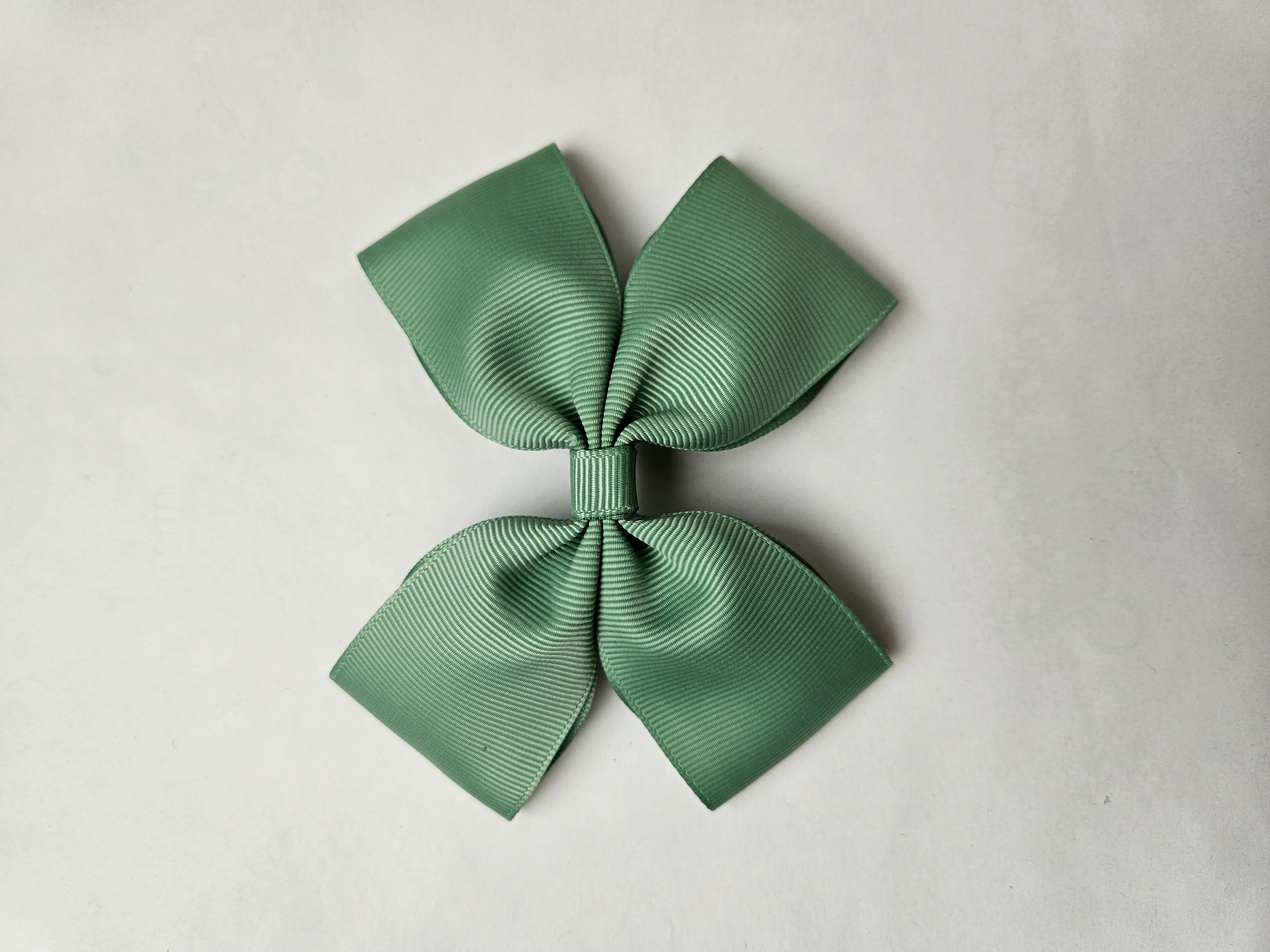 Handmade Single Colour Grosgrain Bow