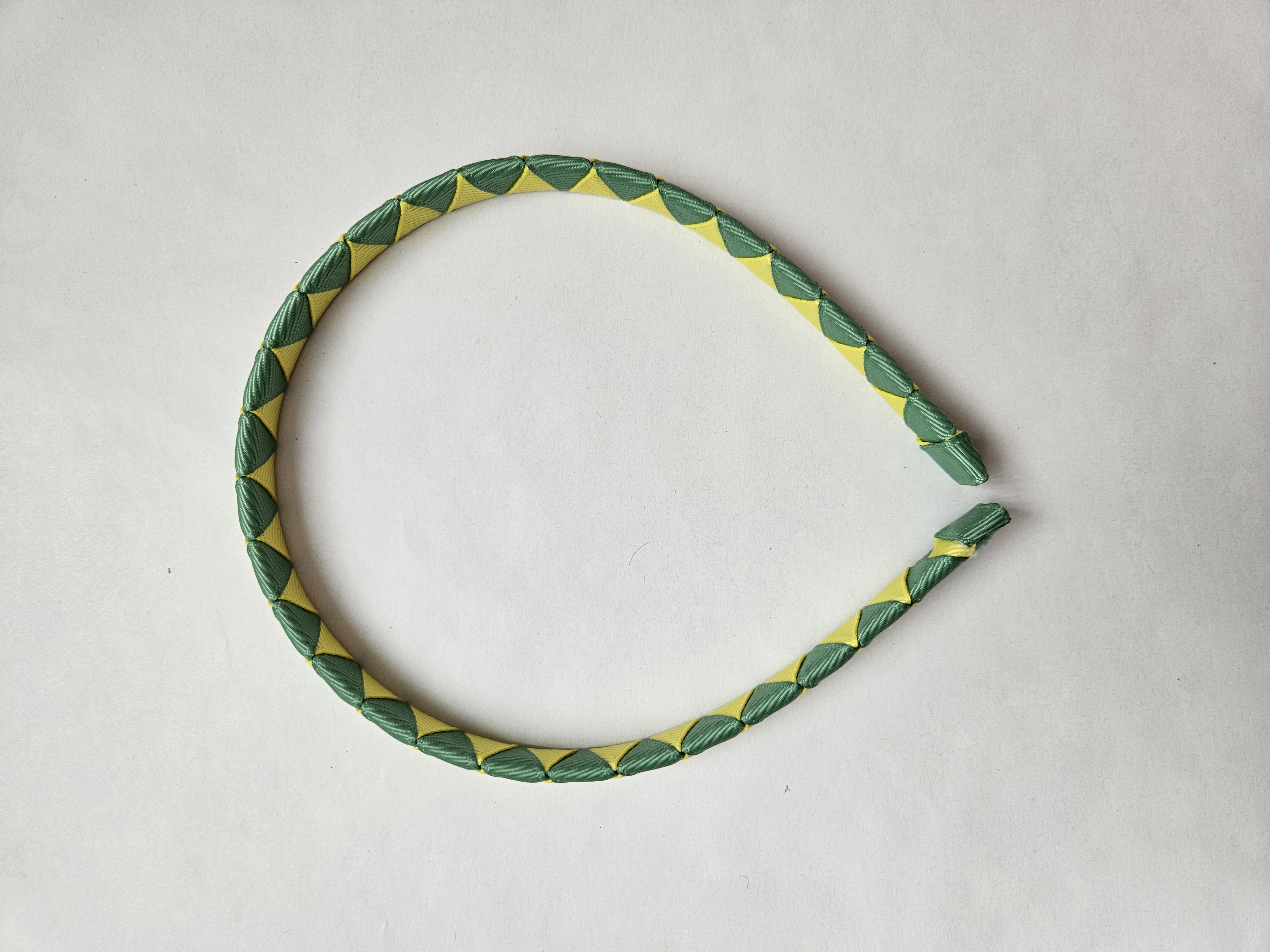Homemade Woven Ribbon Hairband
