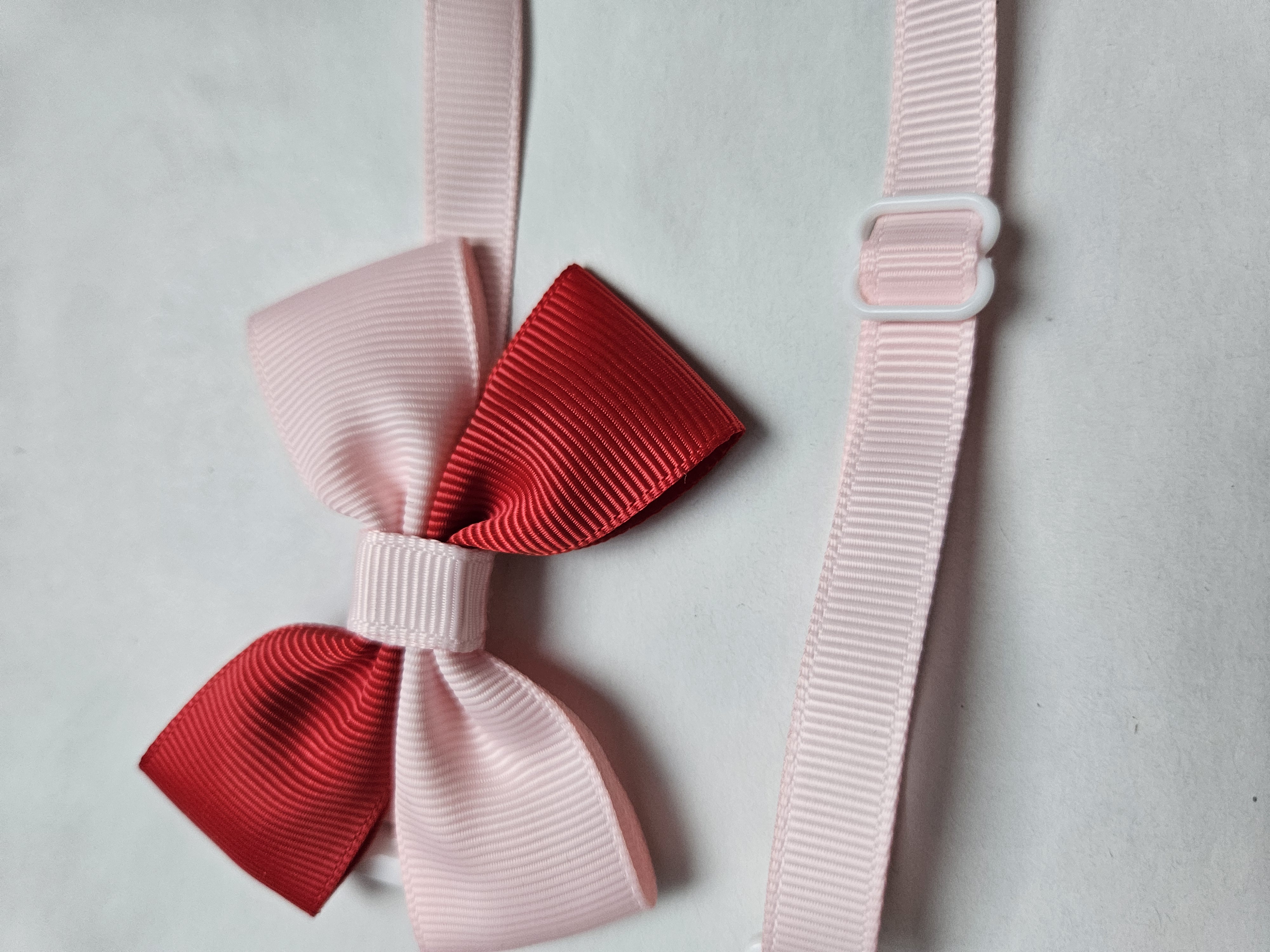 Handmade Two Colour Pet Bow  