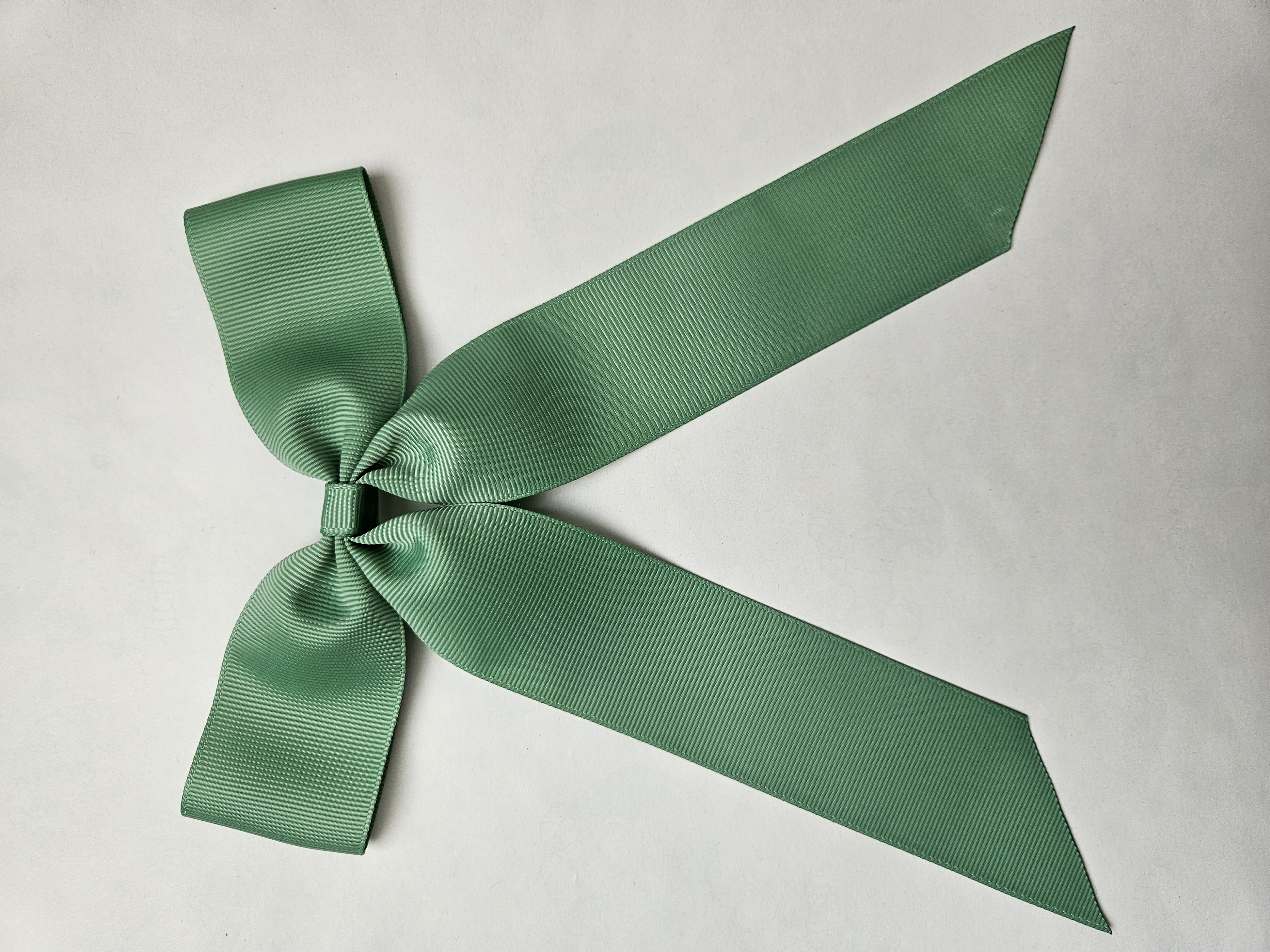 Handmade Single Colour Bow with Tails