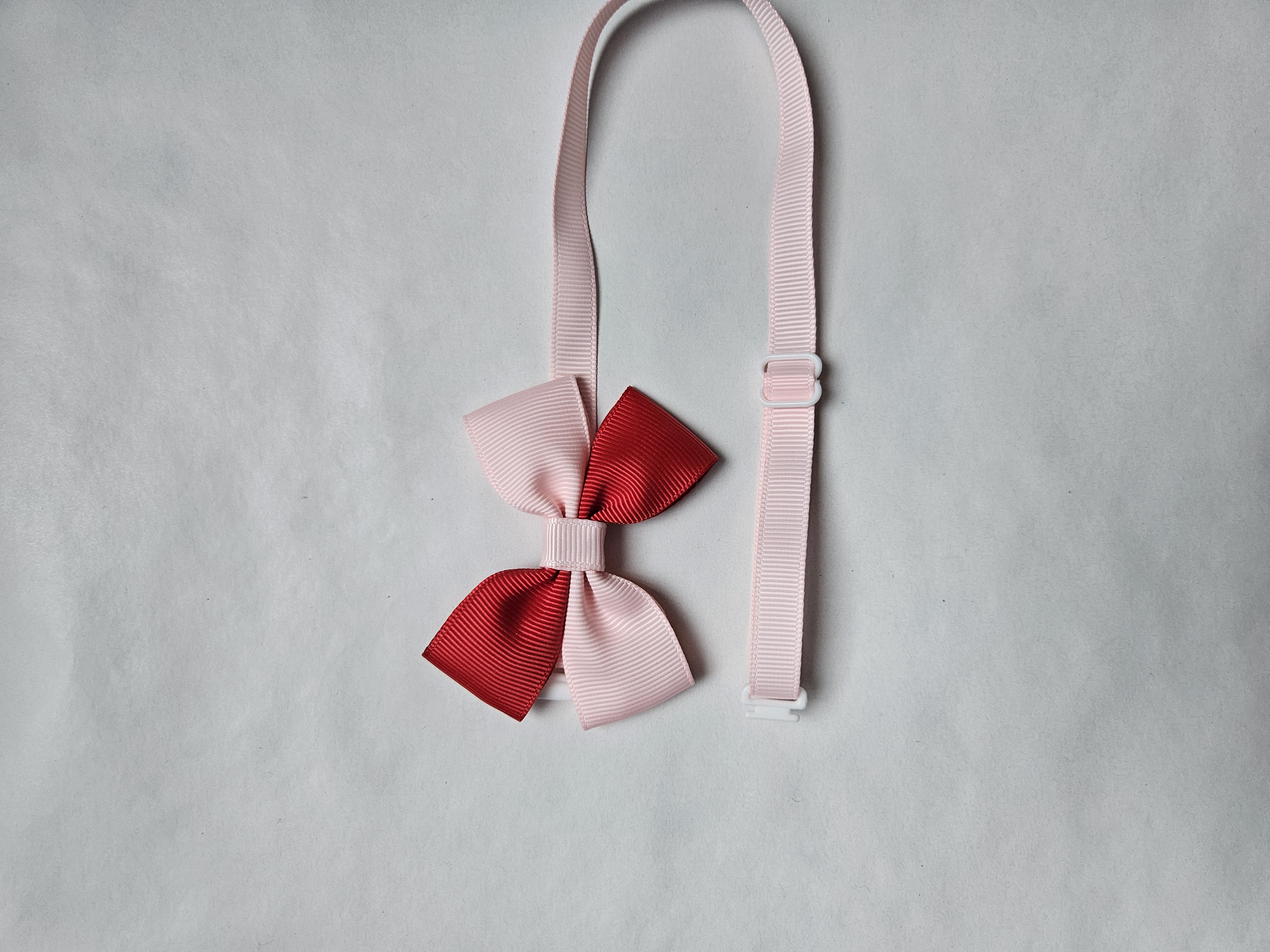 Handmade Two Colour Pet Bow  