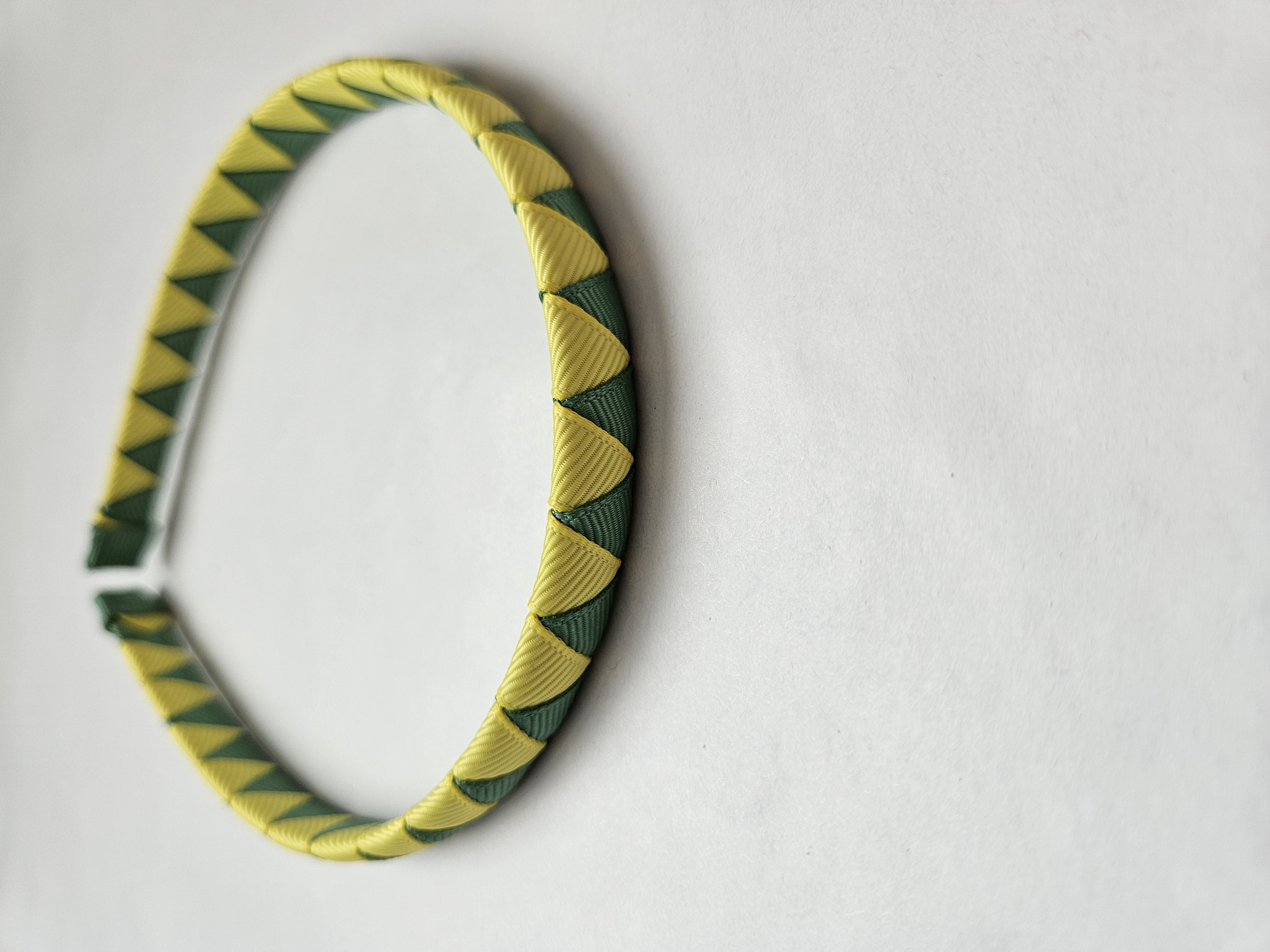 Homemade Woven Ribbon Hairband