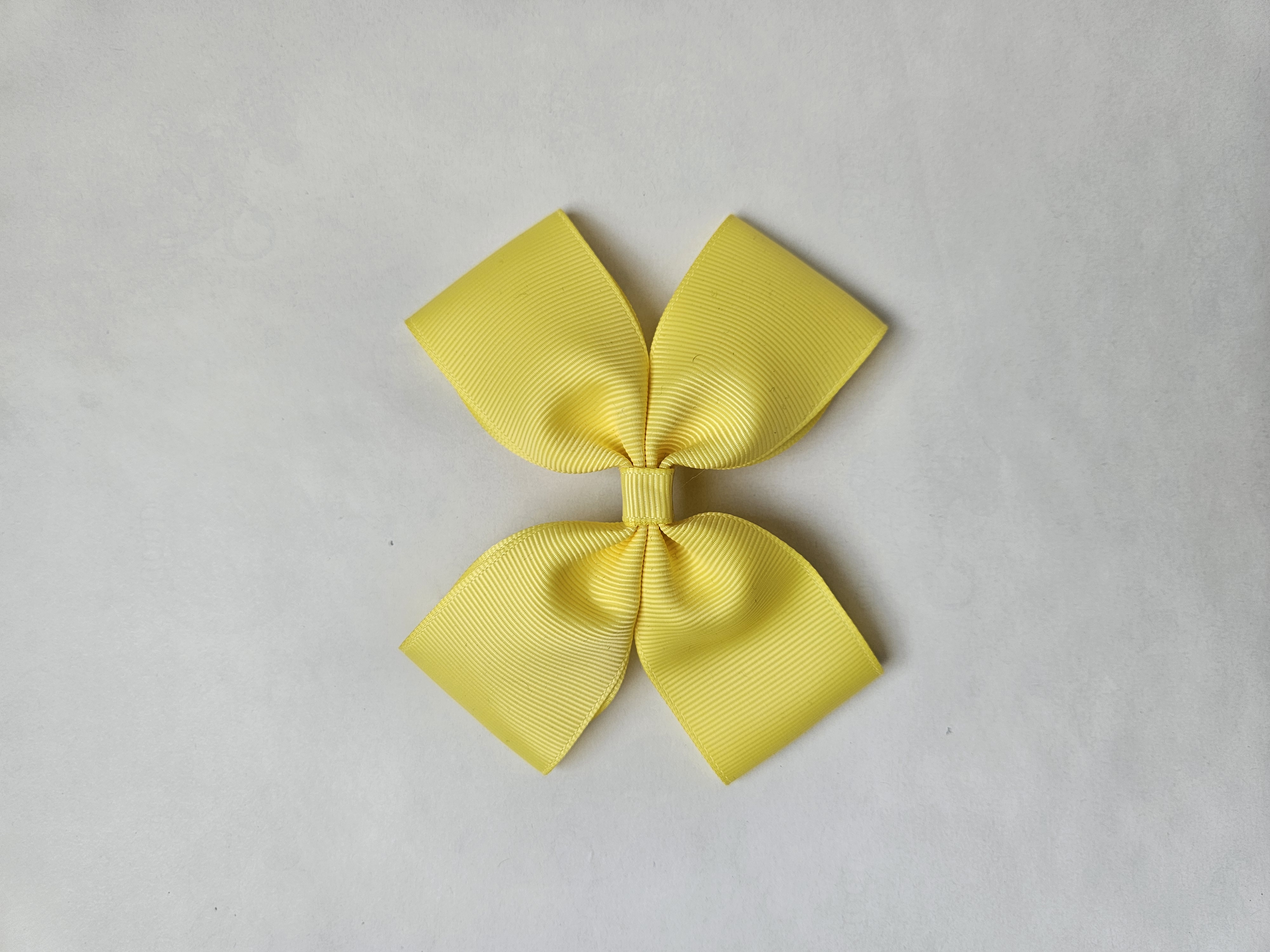 Handmade Single Colour Grosgrain Bow