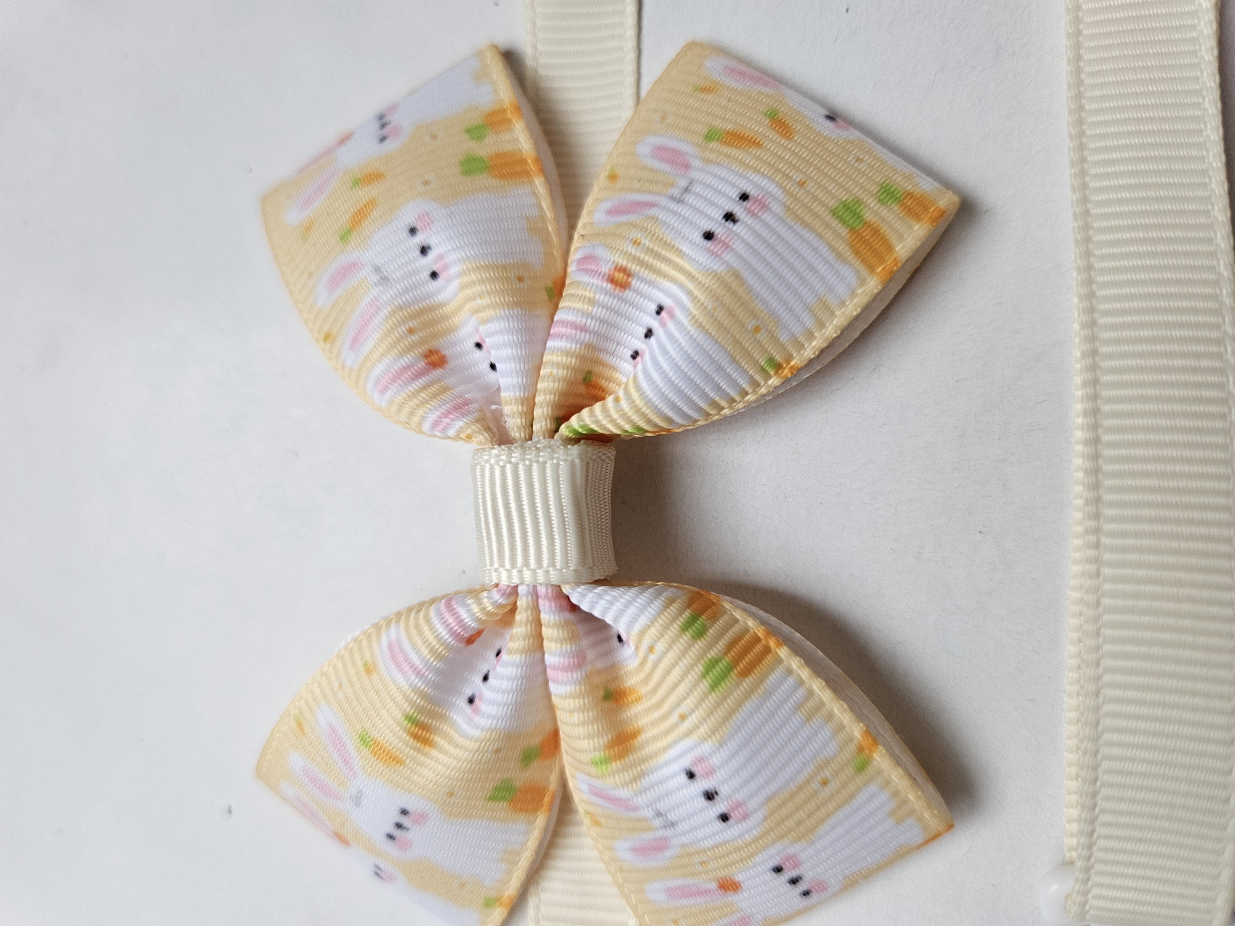 Handmade Easter Bunny Pet Bow 