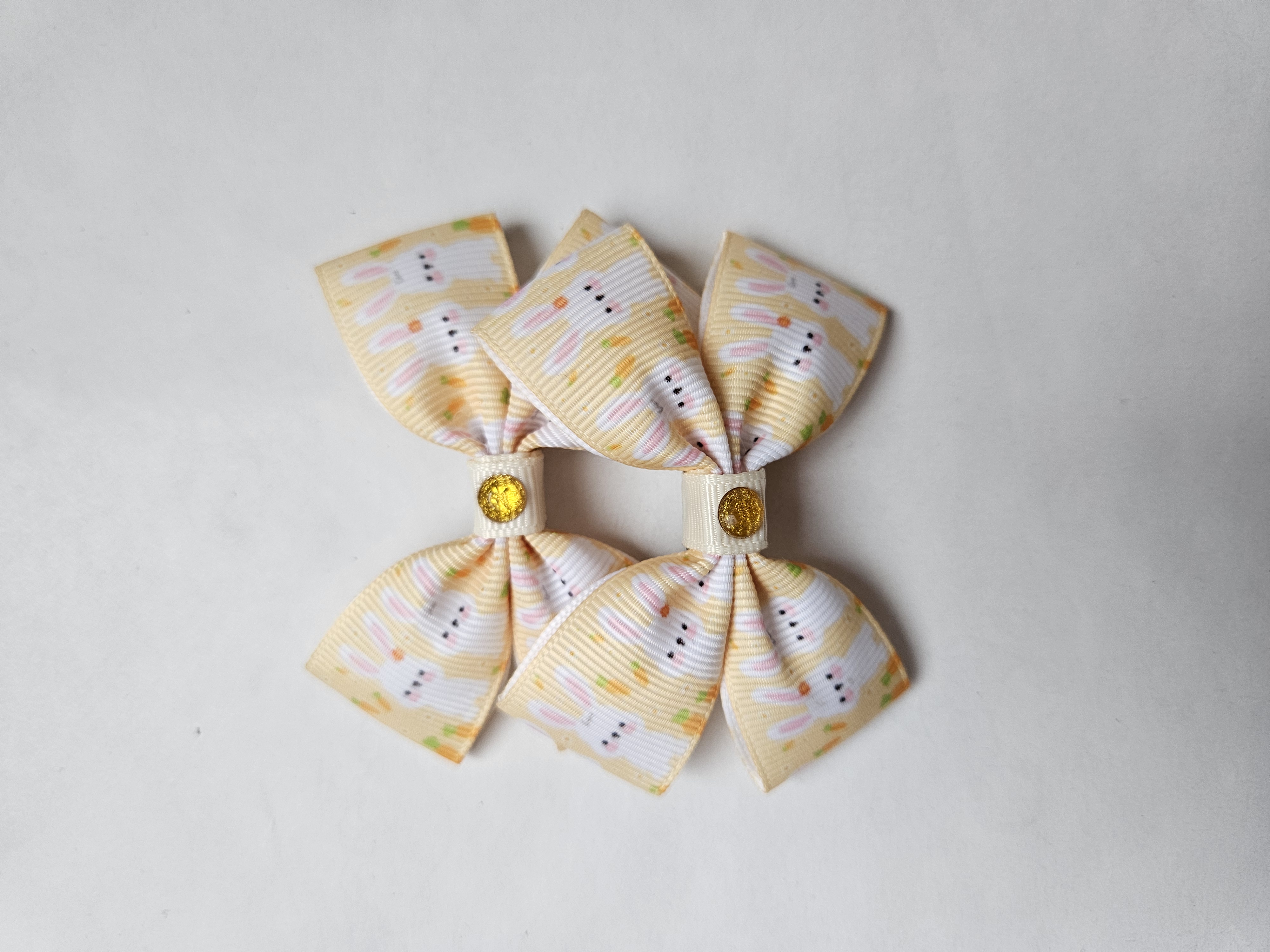 Handmade Easter Bunny Hair Bow