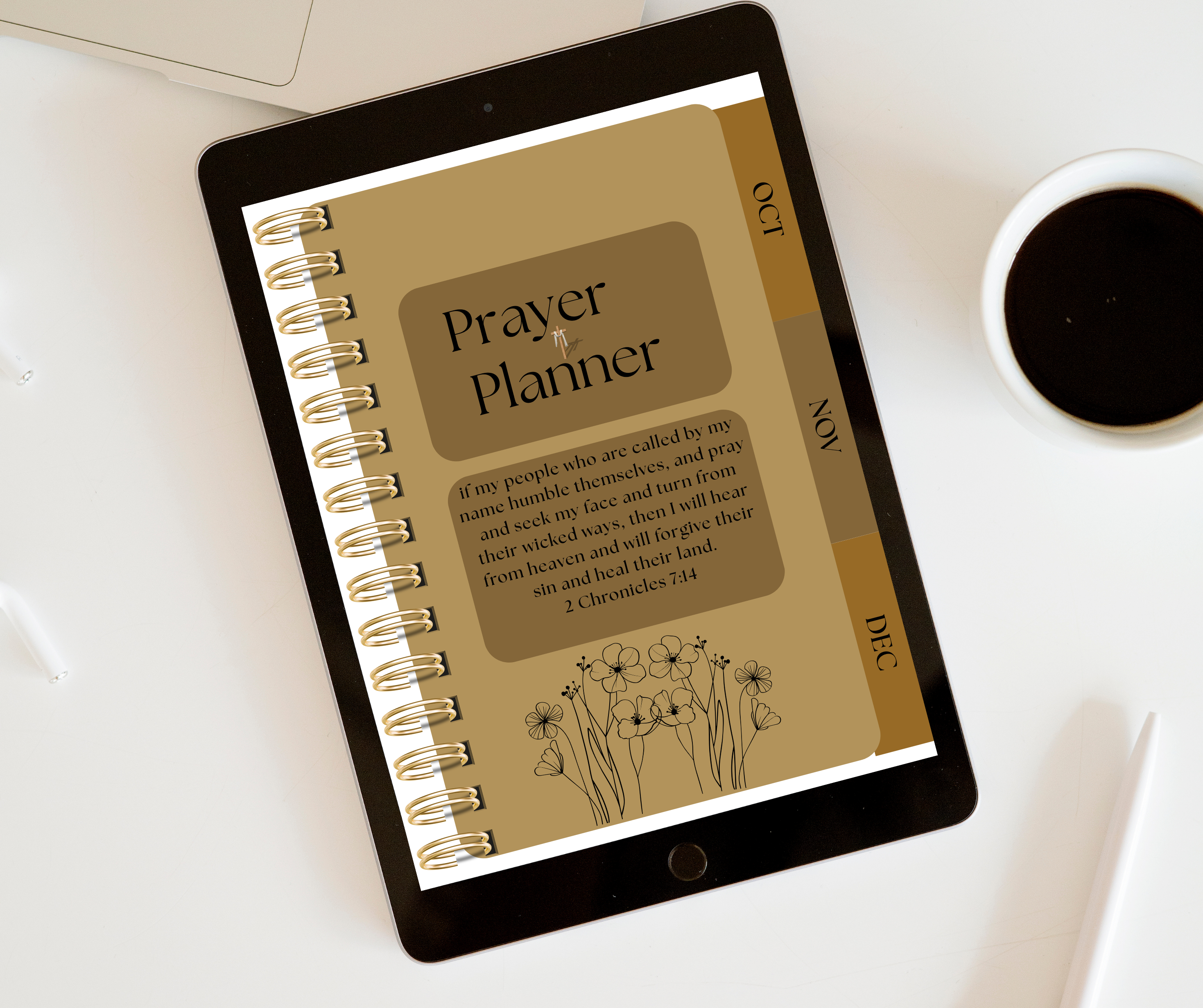 Fourth Term Prayer Planner