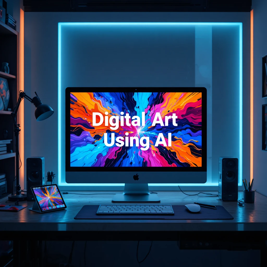 Coaching to use AI Tools to Create Digital Art 