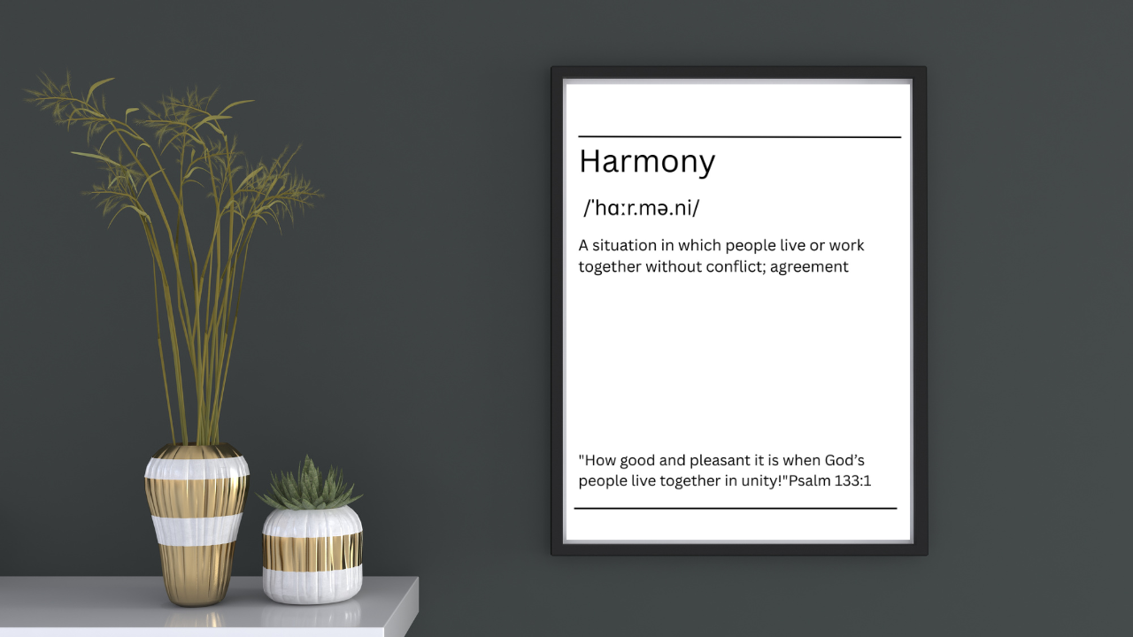 Peaceful and Harmony Digital Art