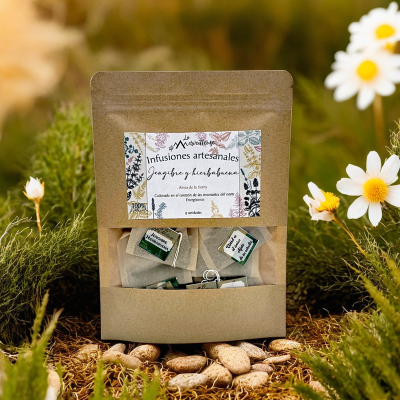 Jengibre y Hierbabuena