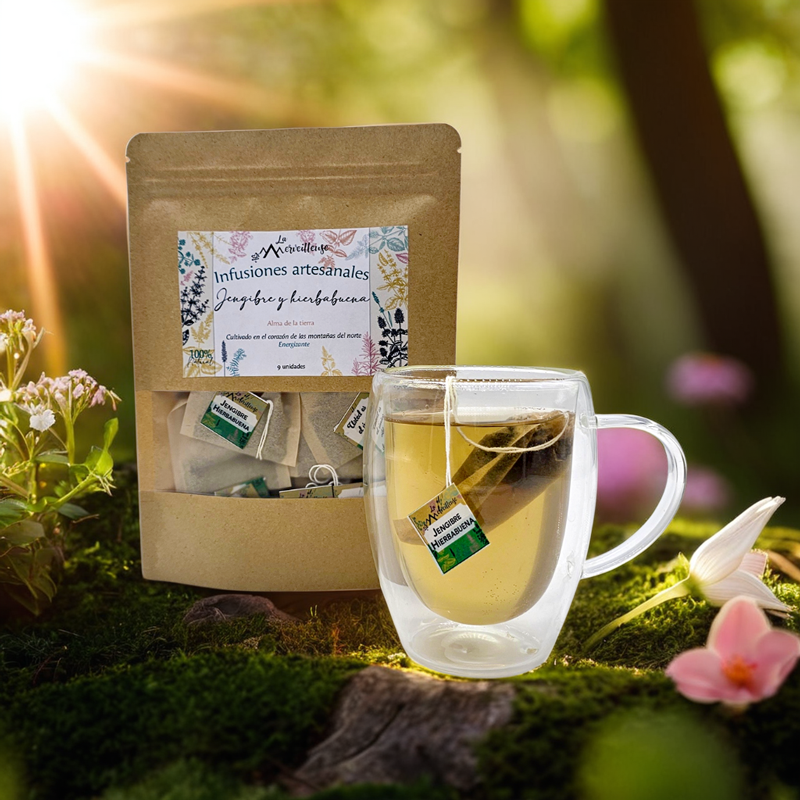 Jengibre y Hierbabuena