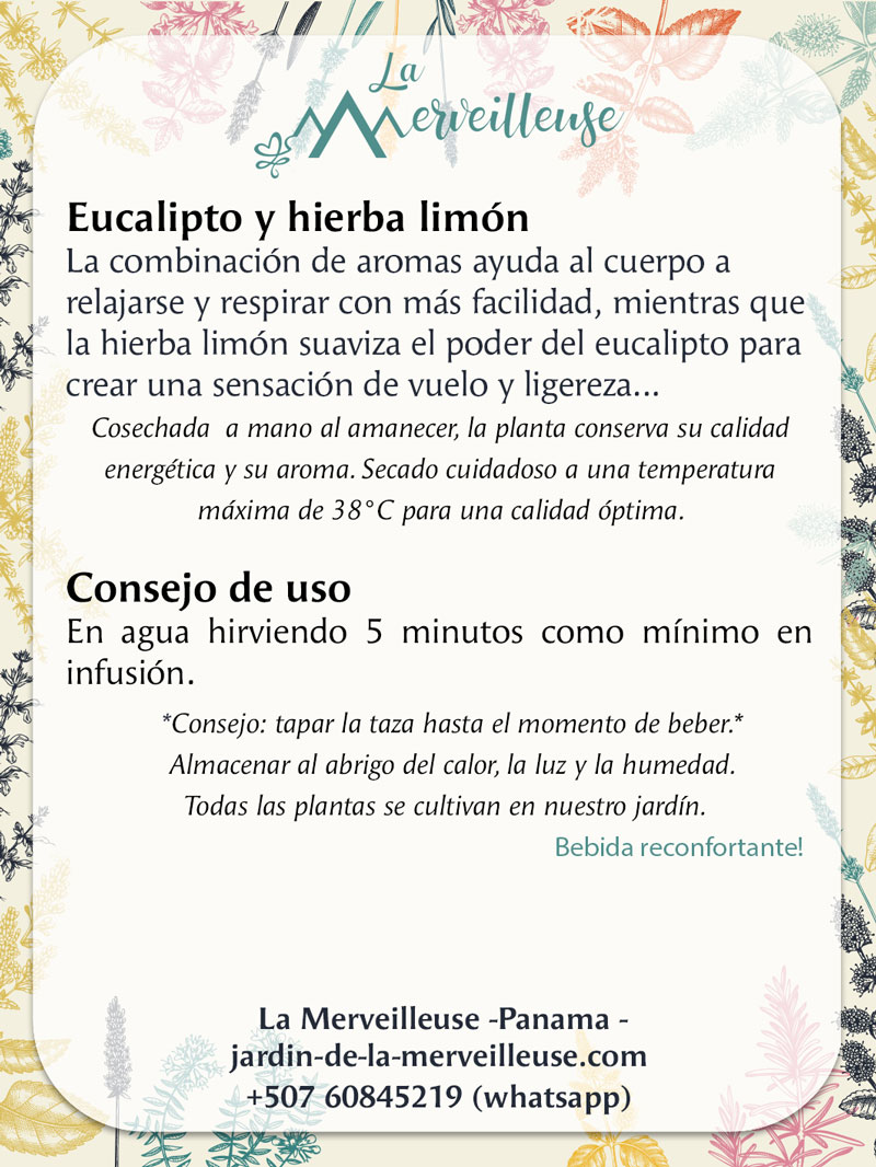 Eucalipto y Hierba de limon