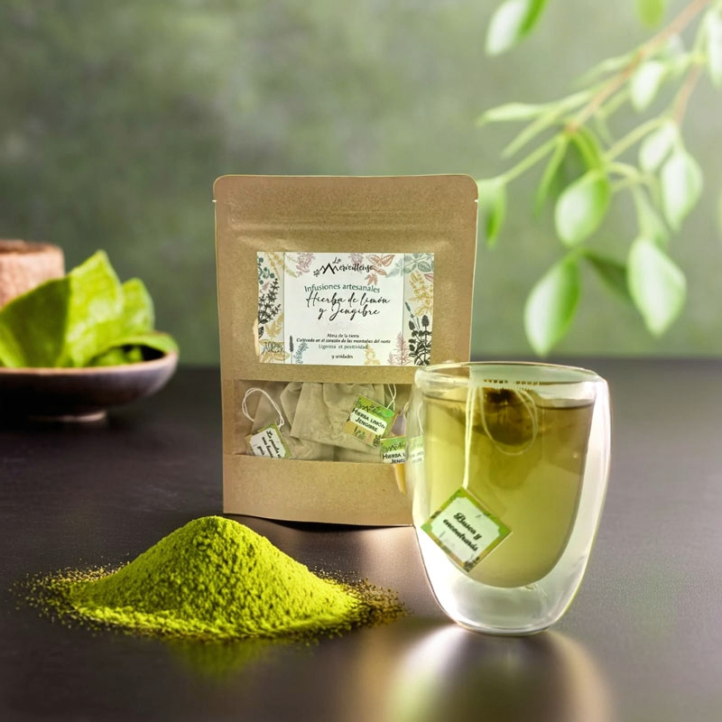 Hierba de limon y Jengibre