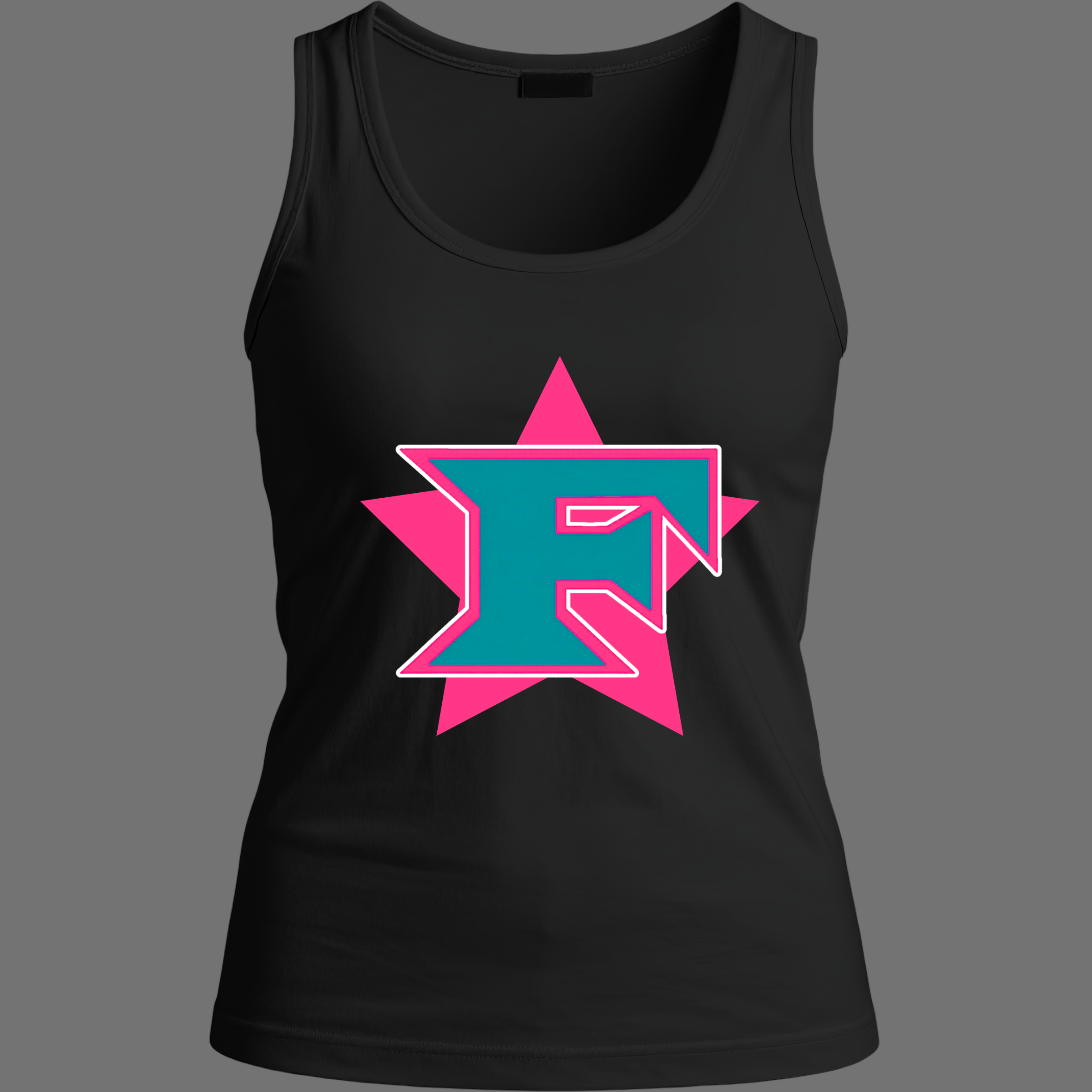 Five-star F and Star Tank Top