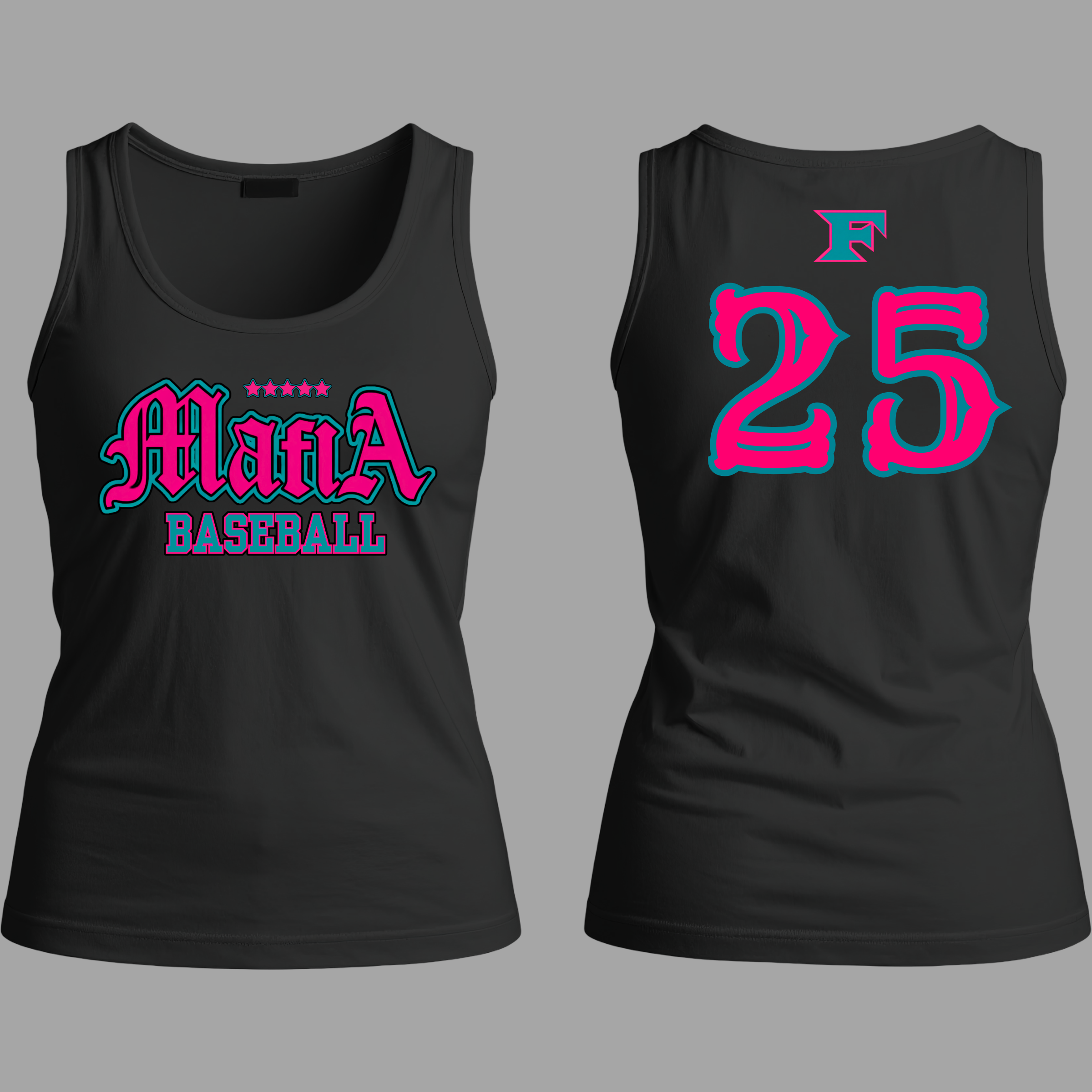 Mafia Baseball Women's Tank Top