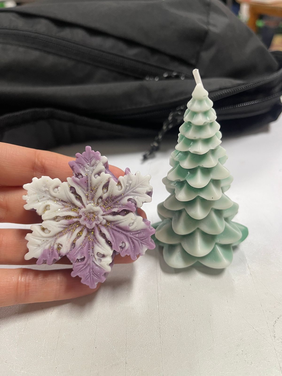 🕯 Vela Navideña “Árbol de Luz”