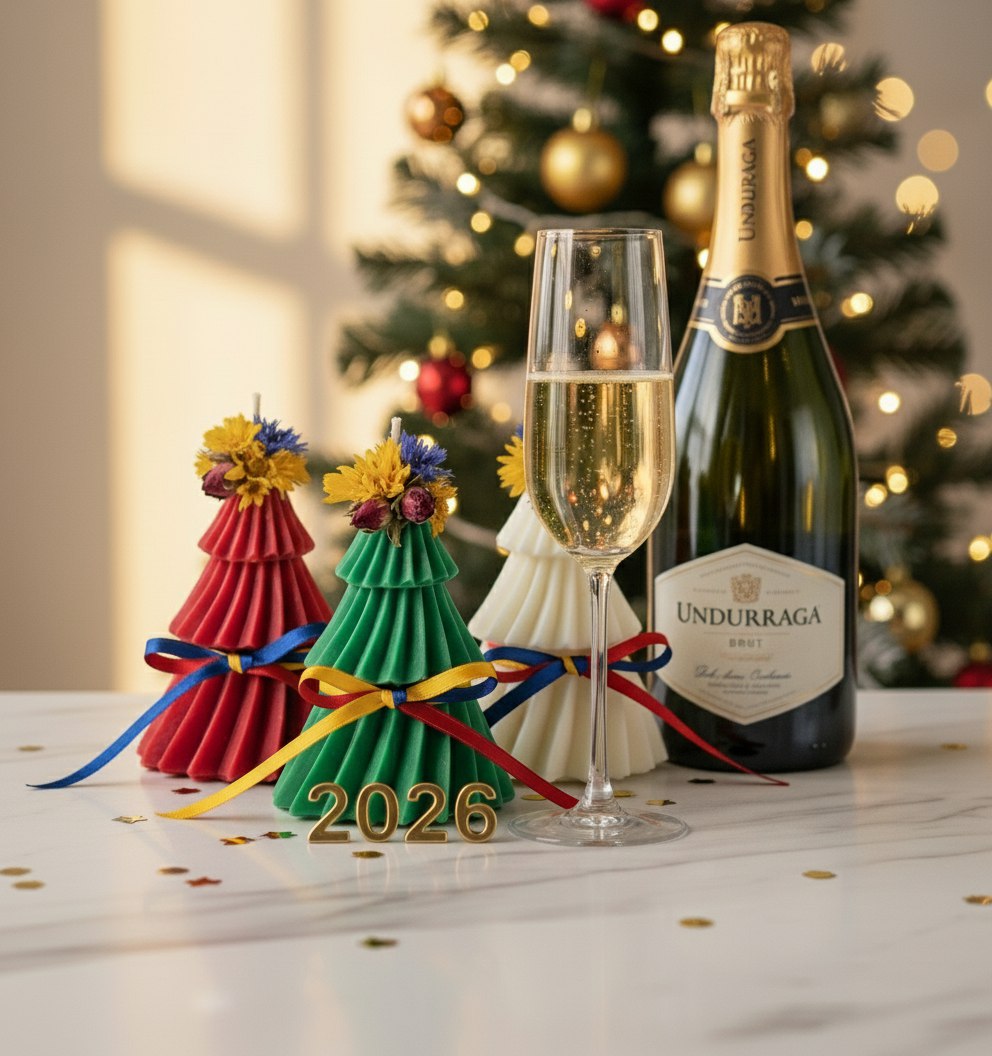 🕯 Vela Navideña “Árbol de Luz”