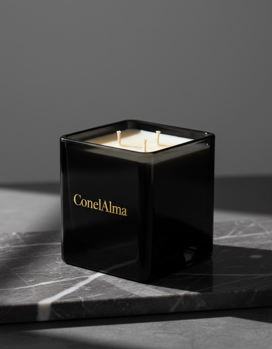 🕯️Vela aromá "Orquídea Negra"-9OZ