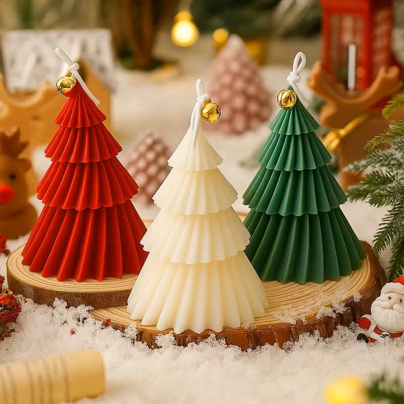 🕯 Vela Navideña “Árbol de Luz”