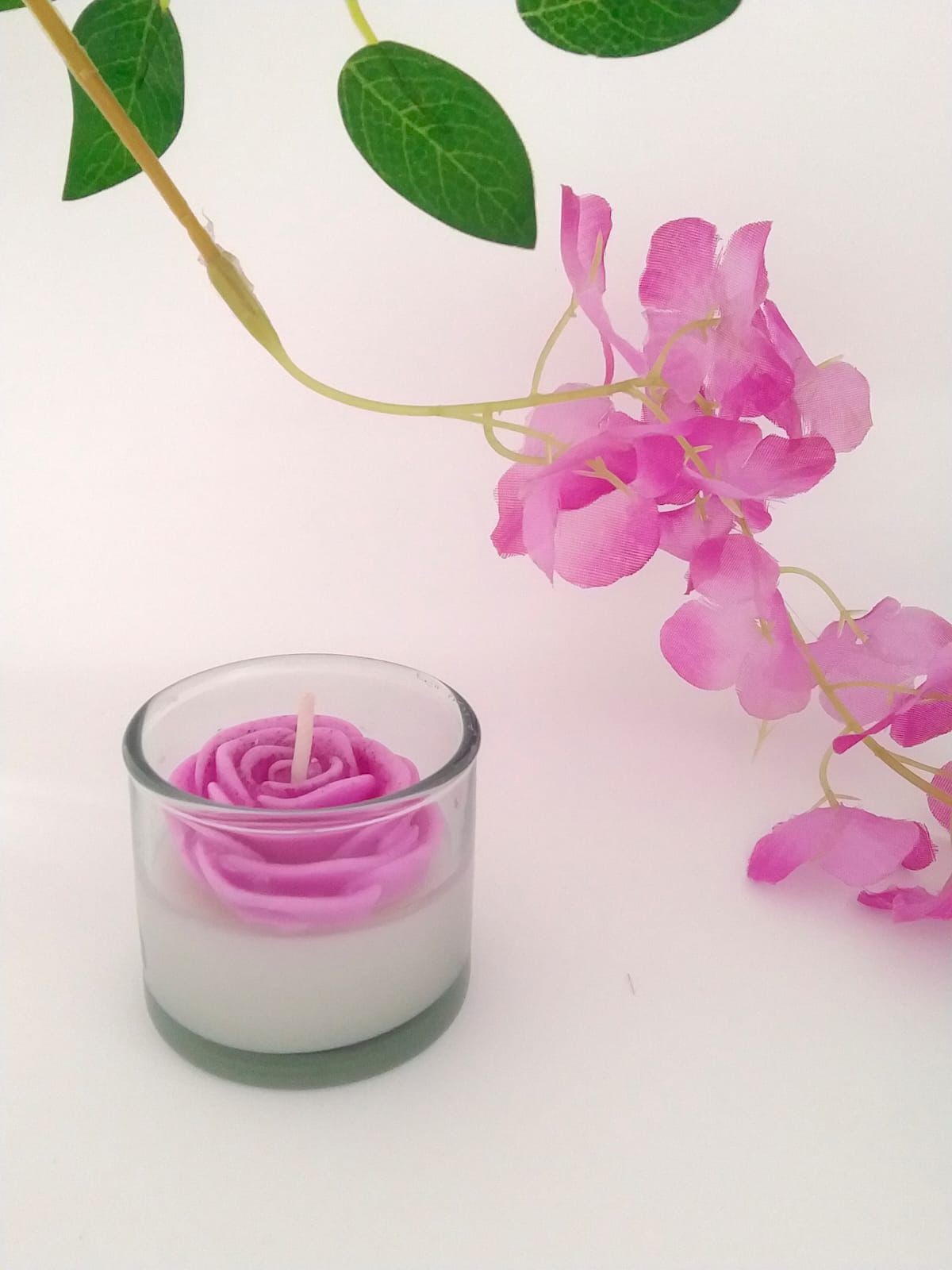 🕯 Vela Aromática Rosa Encantada