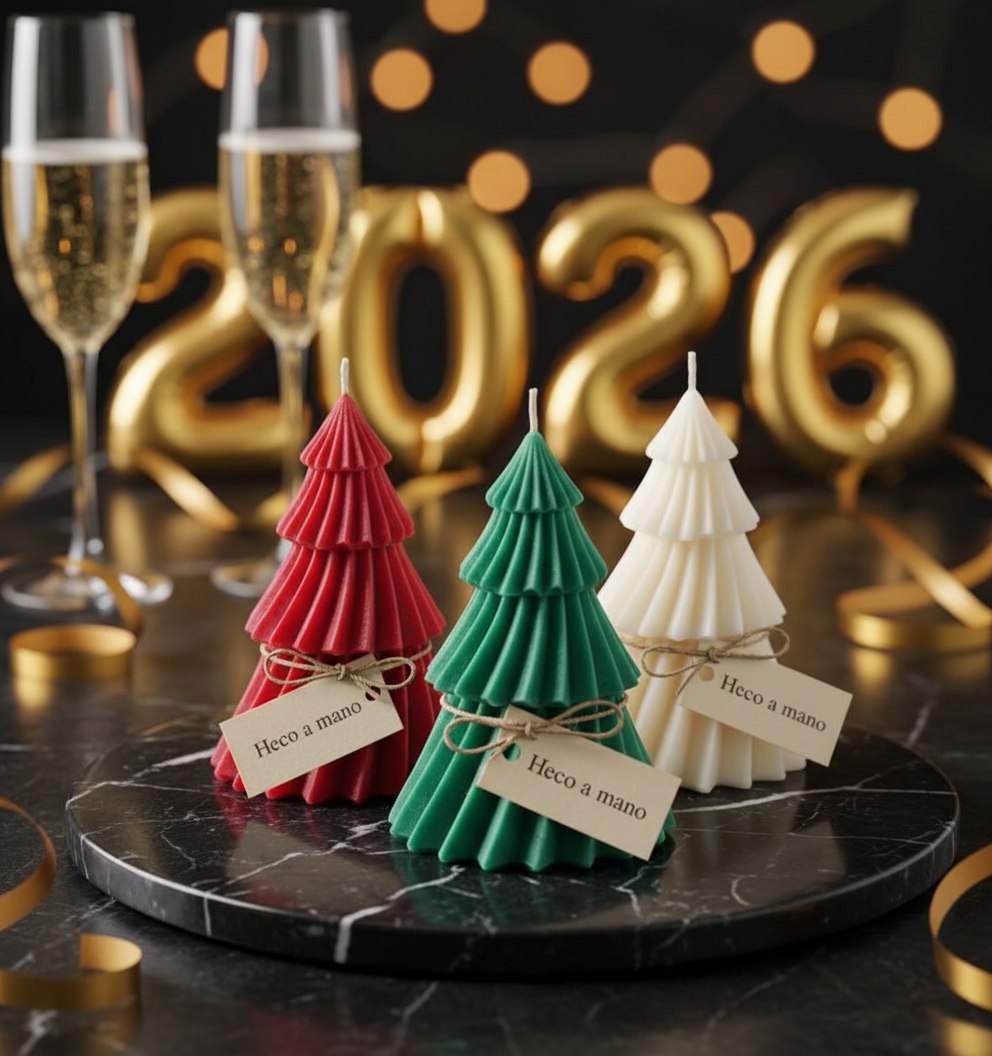 🕯 Vela Navideña “Árbol de Luz”