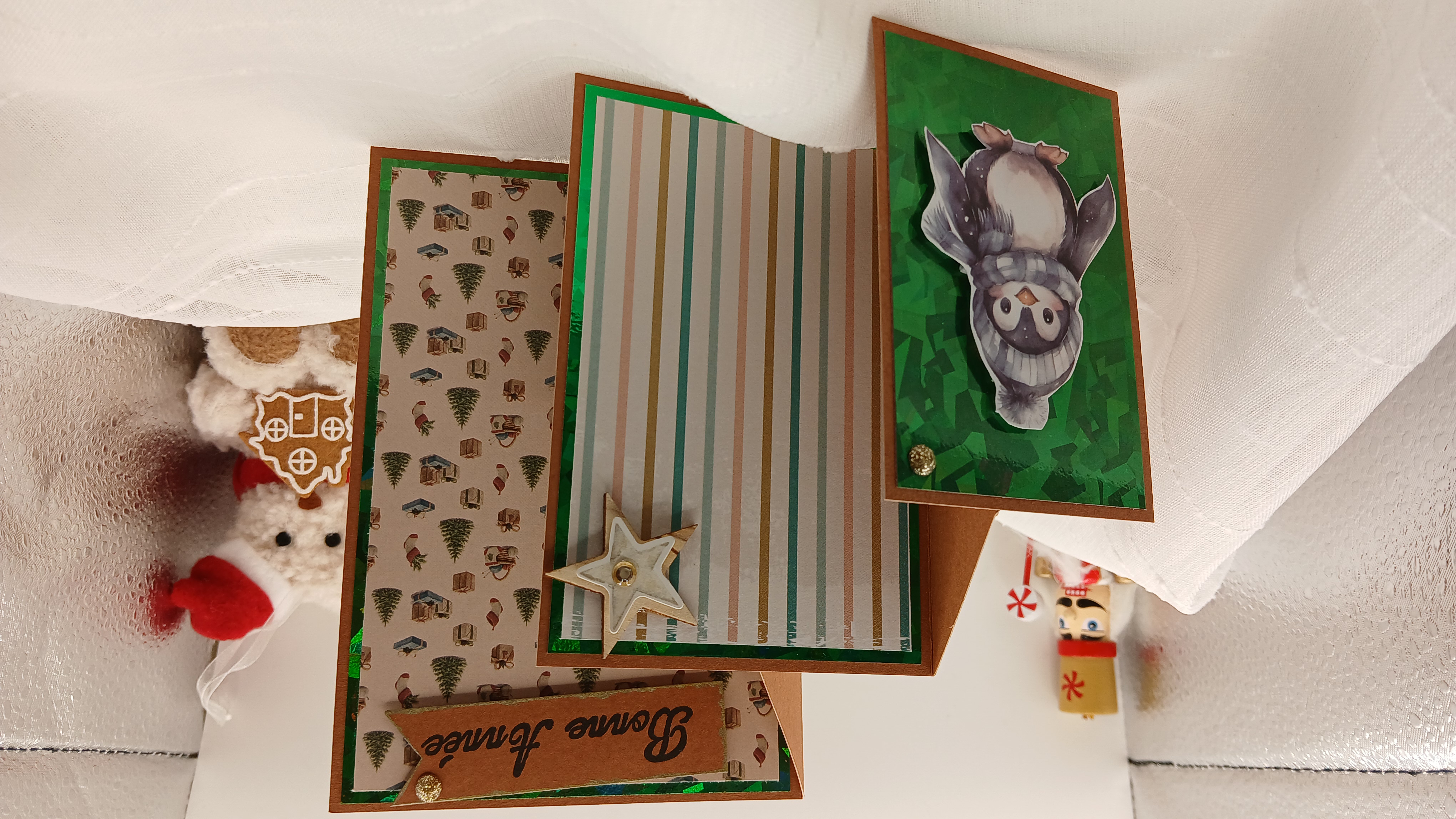 Carte : Mon pingouin frileux.